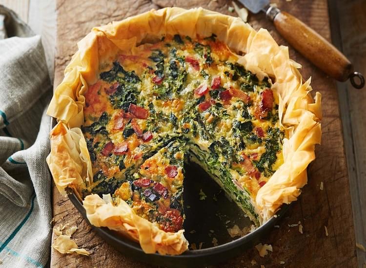 Sausage and Spinach Pie